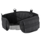 The Condor Battle Belt Gen II features adjustable straps, side padding, multiple attachment loops, and a front plastic buckle. Shown here in black against a white background.