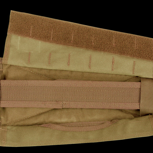 A close-up of the Condor Battle Belt Gen II in Scorpion OCP, featuring Velcro fastenings and reinforced stitching—perfect for first responders or law enforcement.