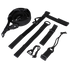 The Condor 3-Point Sling, a black adjustable nylon strap with buckles and loops, is perfect for EDC or organizing gear at the shooting range. Displayed on a white background.