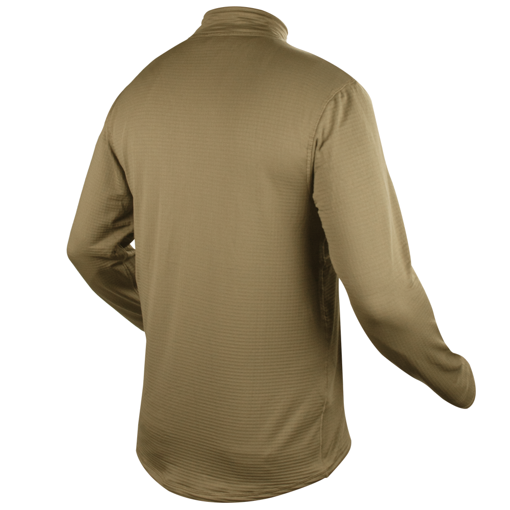 Base II Zip Pullover - Waffle Knit Shirt Made By CONDOR® – Condor Elite, Inc