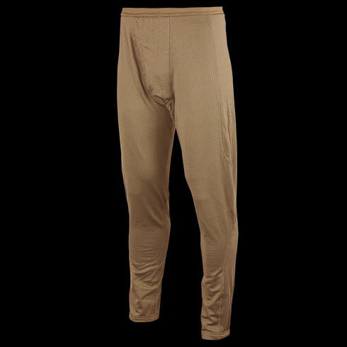 The Condor Base II Mid-Weight Drawer is a pair of brown thermal underwear pants, perfect for EDC or law enforcement professionals who need dependable warmth in tough conditions.