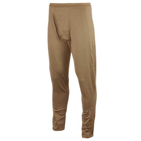 The Condor Base II Mid-Weight Drawer is a pair of brown thermal underwear pants, perfect for EDC or law enforcement professionals who need dependable warmth in tough conditions.