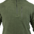 The Condor Quarter Zip Pullover in olive green features a half-zip front, chest zipper pocket, and military-inspired design—ideal for EDC or days at the shooting range.