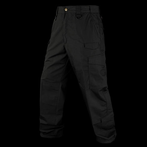 The Condor Sentinel Tactical Pants, shown against a plain white background, feature multiple pockets, belt loops, and a button closure.