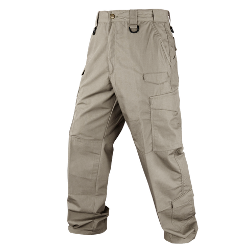 The Condor Sentinel Tactical Pants Plus Size feature multiple pockets, belt loops, and reinforced knees—ideal for EDC or law enforcement—shown against a white background.
