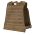 The Condor Compact Plate Carrier is a tan military-style vest with multiple webbing rows and adjustable straps, designed for carrying gear and protection—perfect for law enforcement or shooting range use.