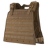 The Condor Compact Plate Carrier is a brown tactical vest with adjustable shoulder straps, MOLLE webbing, and side release buckles—ideal for military, law enforcement, or rugged EDC use by bushcraft enthusiasts.