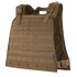 The Condor Compact Plate Carrier is a brown tactical vest with adjustable shoulder straps, MOLLE webbing, and side release buckles—ideal for military, law enforcement, or rugged EDC use by bushcraft enthusiasts.