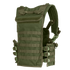 The Condor Modular Chest Set is a green tactical vest with multiple straps, buckles, and attachment points, designed for carrying gear and equipment.