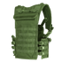The Condor Modular Chest Set - Scorpion OCP is a tactical green vest with adjustable straps, multiple buckles, and MOLLE webbing for gear attachment, displayed on a white background.