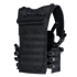 The Condor Modular Chest Set is a black tactical vest with adjustable straps and multiple rows of MOLLE webbing, ideal for military use or as EDC gear, designed to carry essential equipment and accessories.