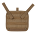 The Condor Modular Chest Set features a tan, MOLLE-compatible pouch panel with horizontal webbing, two adjustable straps, and grommets—perfect for bushcraft or first responders. Shown isolated on a white background.