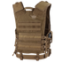 The Condor Cross Draw Vest is a tan tactical vest with adjustable straps, mesh padding, MOLLE webbing, and buckle closures—ideal for carrying gear and attachments.
