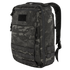 The Condor Prime Pack 21L in MultiCam Black features a camouflage pattern, multiple compartments, straps, and a front loop patch.