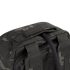 Close-up of the top section of the Condor Prime Pack 21L in MultiCam Black, highlighting its padded carry handle and two adjustable shoulder straps.