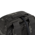 Close-up of the top section of the Condor Prime Pack 21L in MultiCam Black, highlighting its padded carry handle and two adjustable shoulder straps.