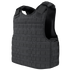 The Condor Defender Plate Carrier features multiple rows of webbing for attachments, adjustable shoulder straps, and a mesh lining for ventilation.