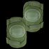 A pair of Condor Elbow Pads with hard protective outer shells, adjustable straps, and a green finish.