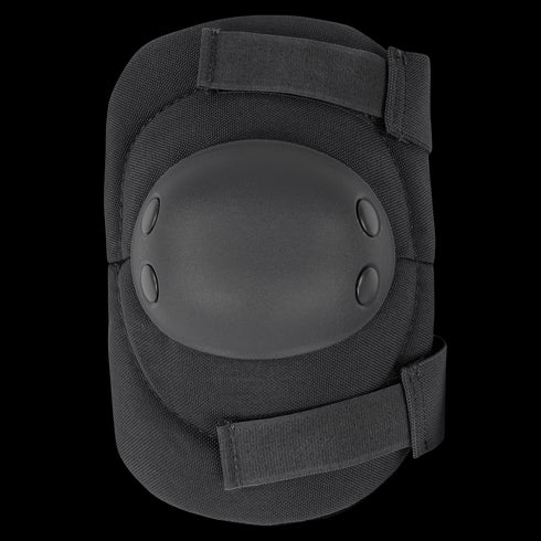 A pair of Condor Elbow Pads featuring a hard protective shell and two adjustable Velcro straps is displayed against a white background.
