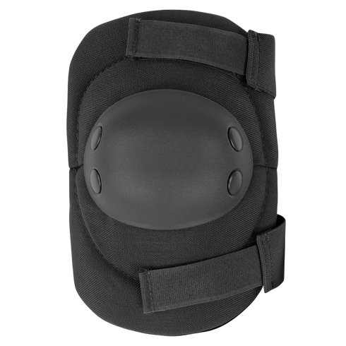 A pair of Condor Elbow Pads featuring a hard protective shell and two adjustable Velcro straps is displayed against a white background.