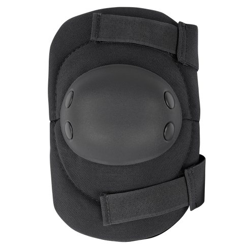 A pair of Condor Elbow Pads featuring a hard protective shell and two adjustable Velcro straps is displayed against a white background.
