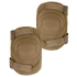A pair of Condor Elbow Pads in tan, featuring hard plastic caps and adjustable straps.