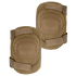 A pair of Condor Elbow Pads in tan, featuring hard plastic caps and adjustable straps.