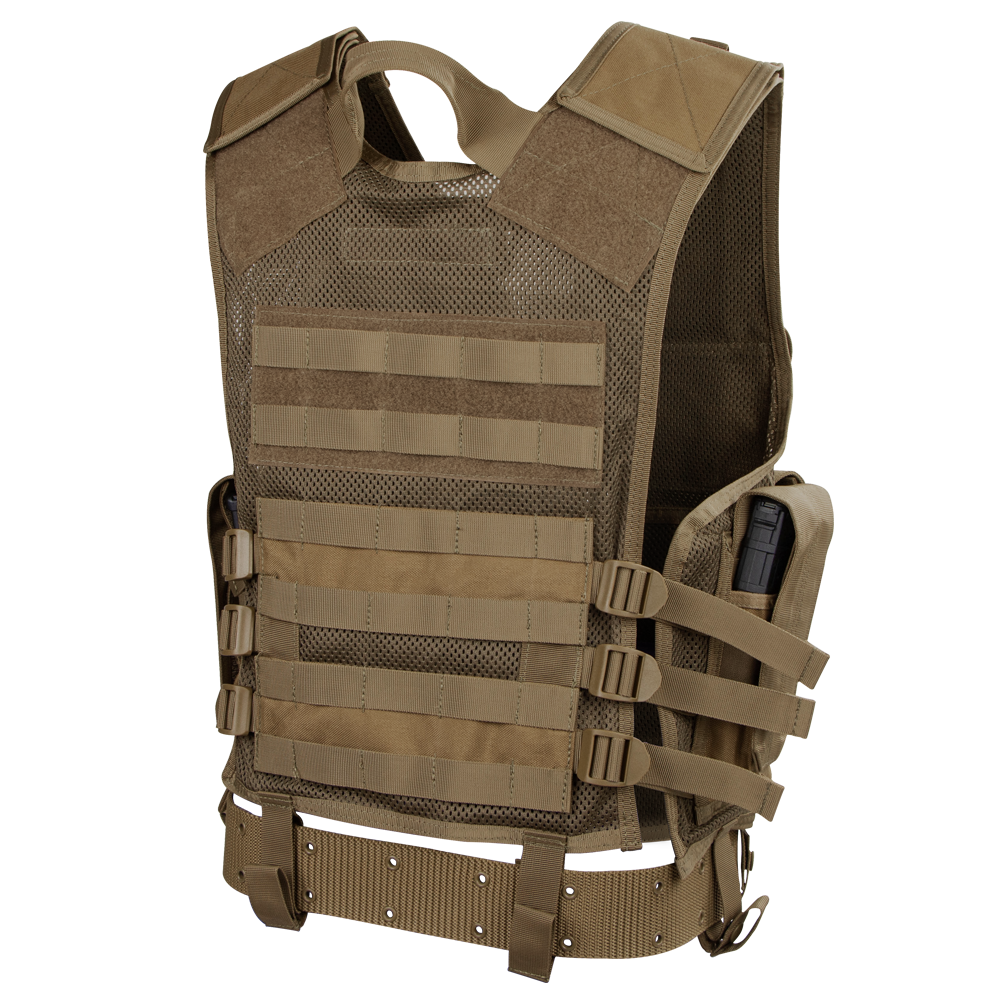 個人装備 CONDOR MODULAR TACTICAL VEST Condor Modular Operator Plate Carrier Body Armor Vest - Tan