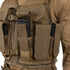 A person wears the Condor Elite Tactical Vest, featuring multiple pouches holding three black rifle magazines—ideal for EDC or law enforcement at the shooting range.