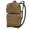 The Condor Hydration Carrier 2 is a tan tactical backpack featuring two zippered compartments, MOLLE webbing, and a drinking hose.
