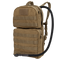 The Condor Hydration Carrier 2 is a tan tactical backpack featuring two zippered compartments, MOLLE webbing, and a drinking hose.
