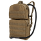 The Condor Hydration Carrier 2 is a tan tactical backpack featuring two zippered compartments, MOLLE webbing, and a drinking hose.