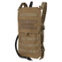 The Condor Oasis Hydration Carrier is a tan tactical pack with MOLLE webbing and a drinking hose, ideal for EDC or the range. Attach it to your gear or use as a backpack for versatile hydration on the go.