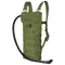 The Condor Hydration Carrier in olive green features adjustable shoulder straps, a drinking tube, and front MOLLE webbing—ideal for EDC or trips to the shooting range.