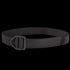 The Condor Instructors Belt is a black tactical belt made from durable nylon, featuring a sturdy metal buckle, and is shown looped on a plain background.