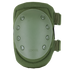 The Condor Knee Pads 1 in olive green feature a hard plastic shell, reinforced rivets, and adjustable side straps. Designed for EDC or law enforcement use, with the Condor logo embossed on the front.