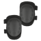 The Condor Knee Pads 1 are black knee pads with hard protective shells and adjustable straps, providing safety and impact protection—perfect for bushcraft or first responder use.