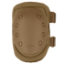 The Condor Knee Pads 1 feature a tan hard shell, reinforced rivets, and adjustable side straps—perfect for law enforcement or EDC at the shooting range.