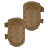 Condor Knee Pads 1 feature hard protective caps and adjustable straps, making them ideal for military use or as reliable EDC gear for first responders.