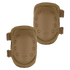 Condor Knee Pads 1 feature hard protective caps and adjustable straps, making them ideal for military use or as reliable EDC gear for first responders.
