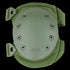 The Condor Knee Pads 2 feature a green hard plastic shell with ventilation holes, adjustable straps, and the Condor brand embossed on the front.