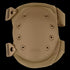 Condor Knee Pads 2 in tan with multiple rivets, adjustable straps, and the Condor logo on the front.