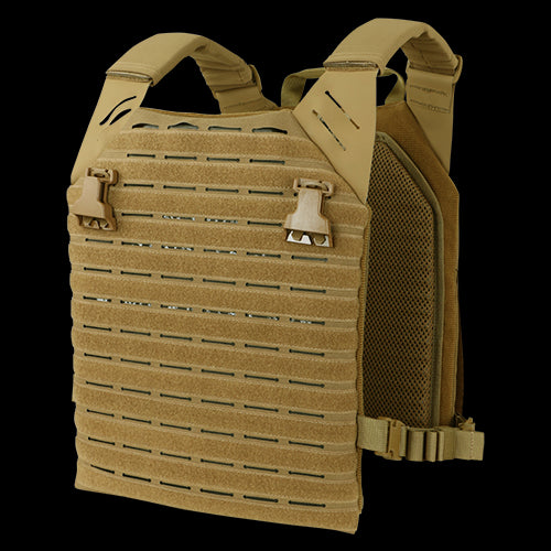 LCS Vanquish Plate Carrier in Coyote Brown