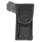 The Condor Pistol Pouch is a black tactical pouch with a flap closure, partially showing the handle of a tool or device inside.