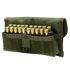 Condor Shotgun Ammo Pouch neatly holds multiple shells in organized rows, with a partially open flap displaying the ammunition inside.