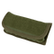The Condor Shotgun Ammo Pouch in Olive Drab is a closed fabric pouch with a Velcro-secured flap and reinforced edge stitching.
