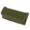 The Condor Shotgun Ammo Pouch in Olive Drab is a closed fabric pouch with a Velcro-secured flap and reinforced edge stitching.