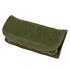 The Condor Shotgun Ammo Pouch in Olive Drab is a closed fabric pouch with a Velcro-secured flap and reinforced edge stitching.