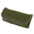 The Condor Shotgun Ammo Pouch in Olive Drab is a closed fabric pouch with a Velcro-secured flap and reinforced edge stitching.
