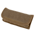 The Condor Shotgun Ammo Pouch is a brown, rectangular fabric pouch with a flap closure, designed for military or law enforcement use and shown against a white background.